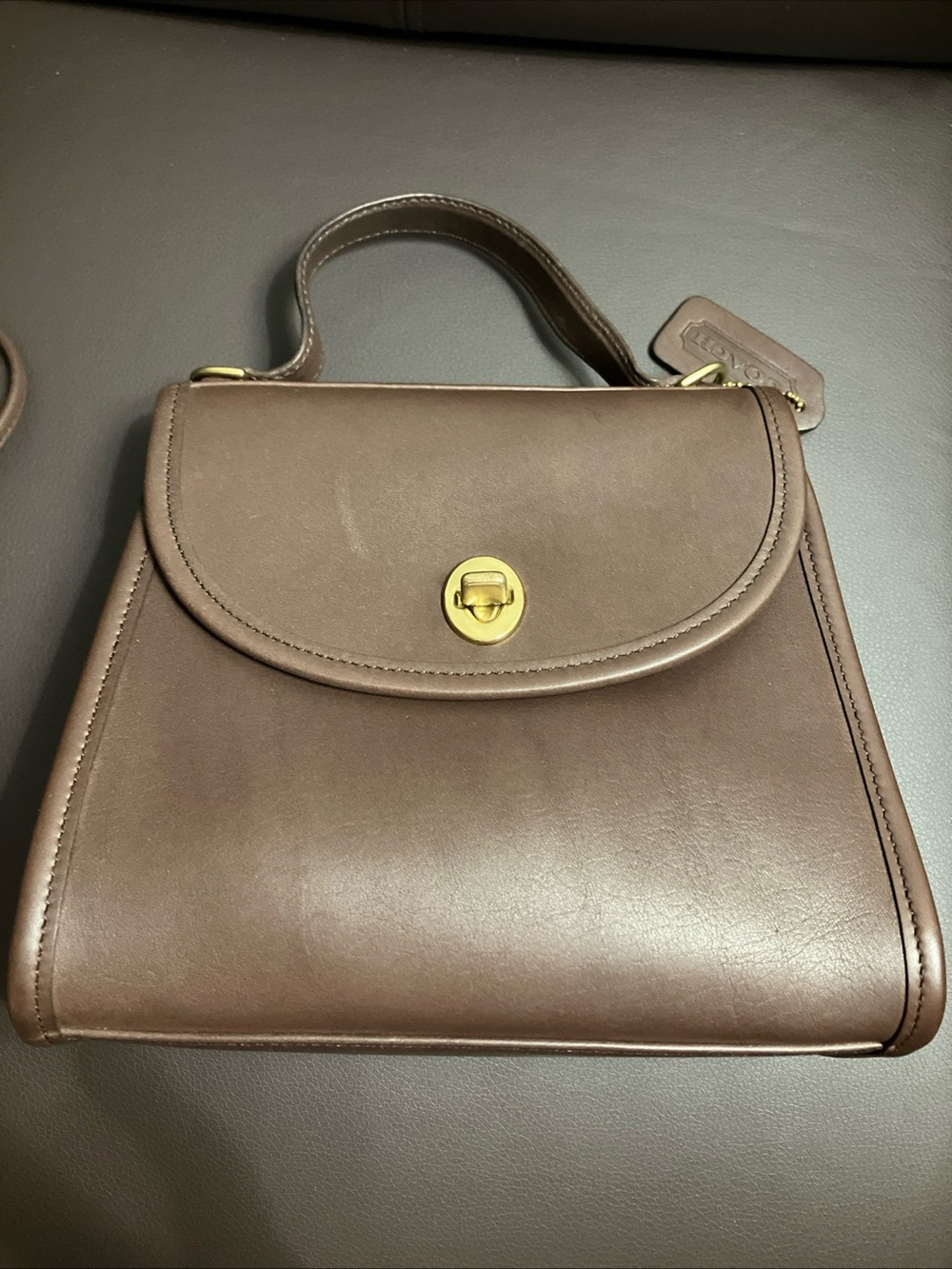 Coach Vintage Regina Crossbody Bag 9983 Mahogany - Picture 3 of 11
